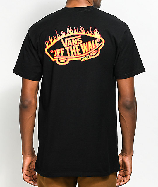 Vans X Thrasher Black Pocket T-Shirt | Zumiez