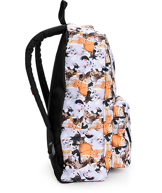 vans cat backpack