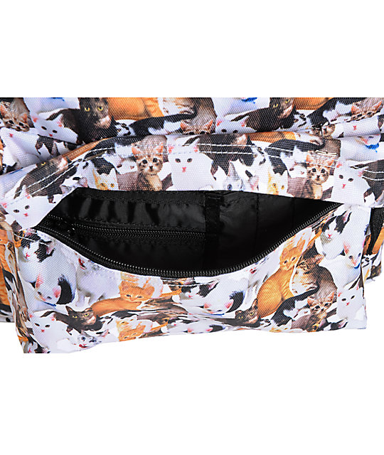 vans cat backpack
