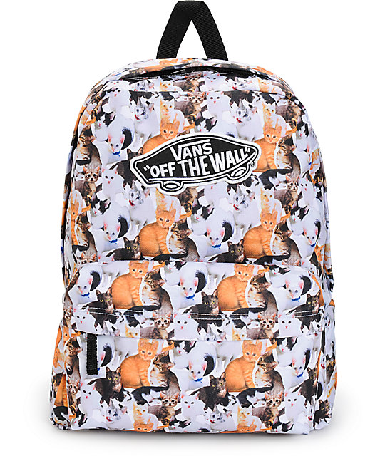 vans kitty backpack