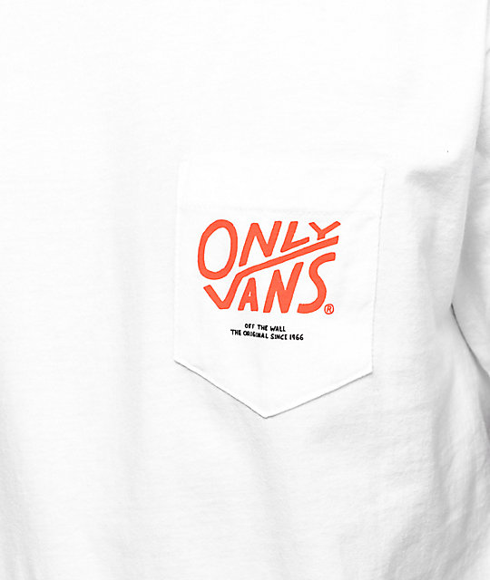 only vans tshirt