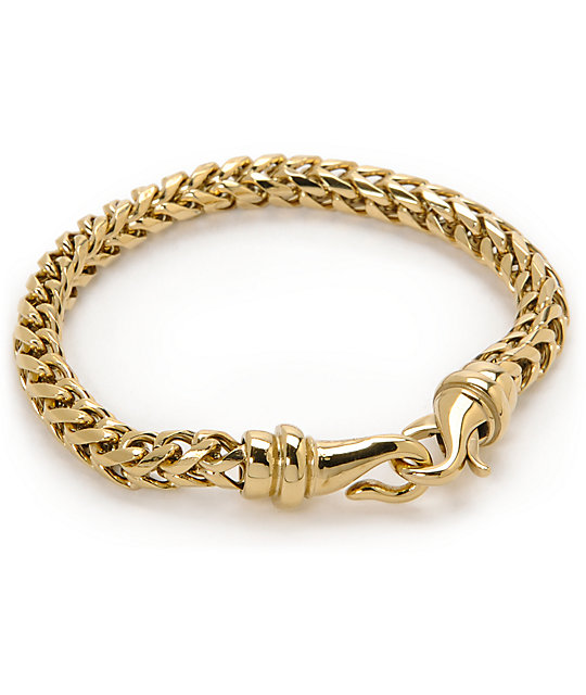 Vitaly Kusari X Gold Bracelet Zumiez