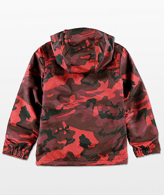 volcom snowboard jacket camo