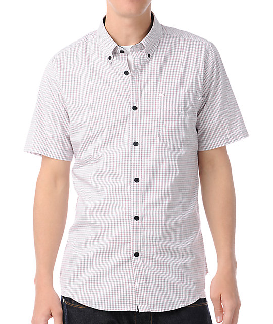 volcom button up short sleeve