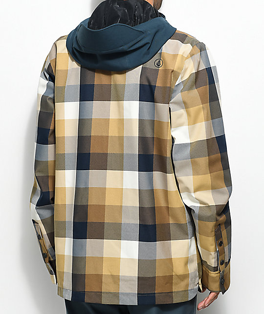 Creedle2Stone Khaki 10K Snowboard Jacket Zumiez
