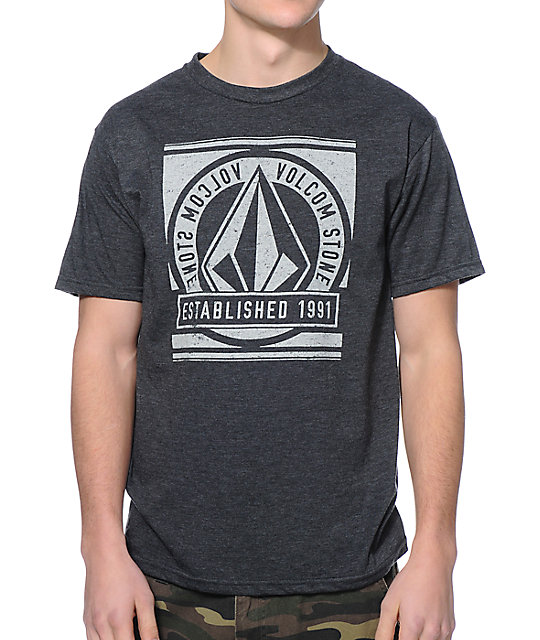 volcom true to this t shirt