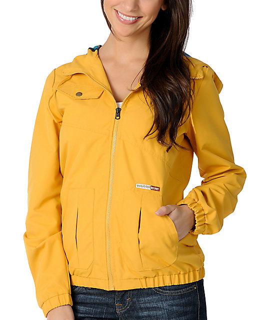 Enemy Lines Mustard Windbreaker Jacket Zumiez