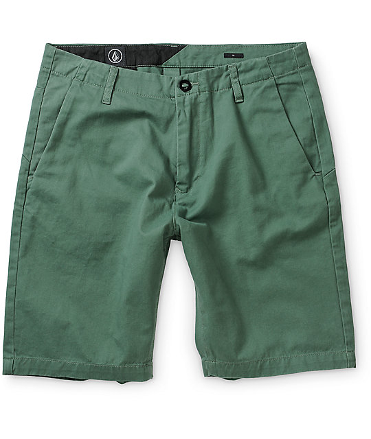 volcom shorts green