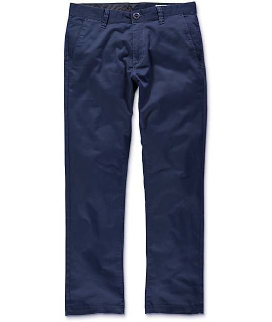 navy stretch chinos