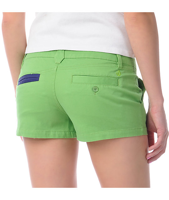 lime green sweat shorts