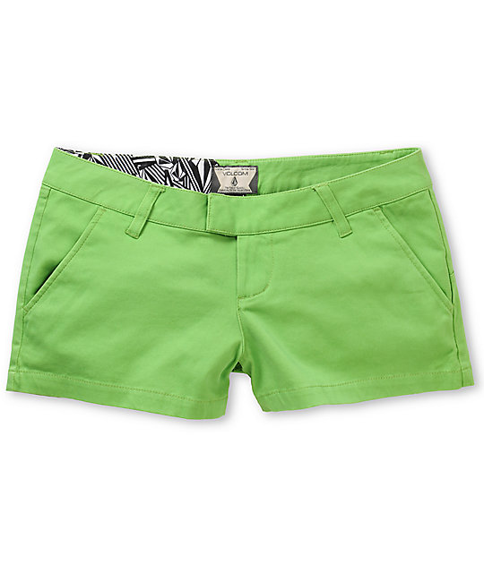 lime green sweat shorts