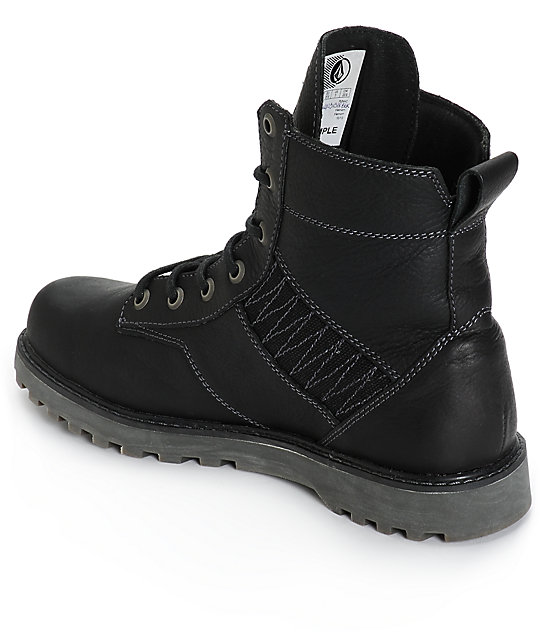 volcom leather boots