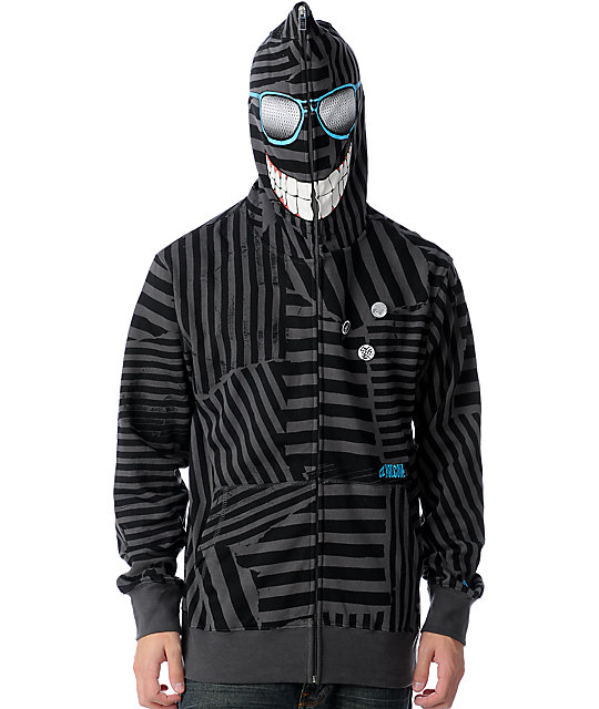 cheap black zip up hoodie