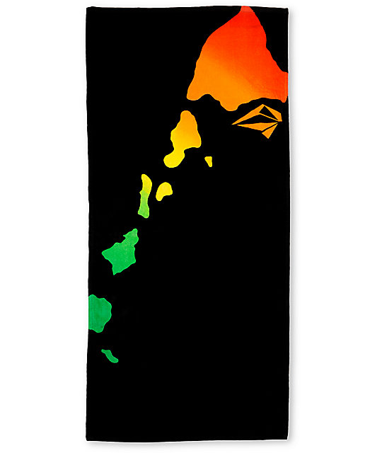 Islands Beach Towel Zumiez