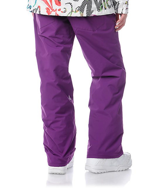Logic Purple 5K Snowboard Pants Zumiez