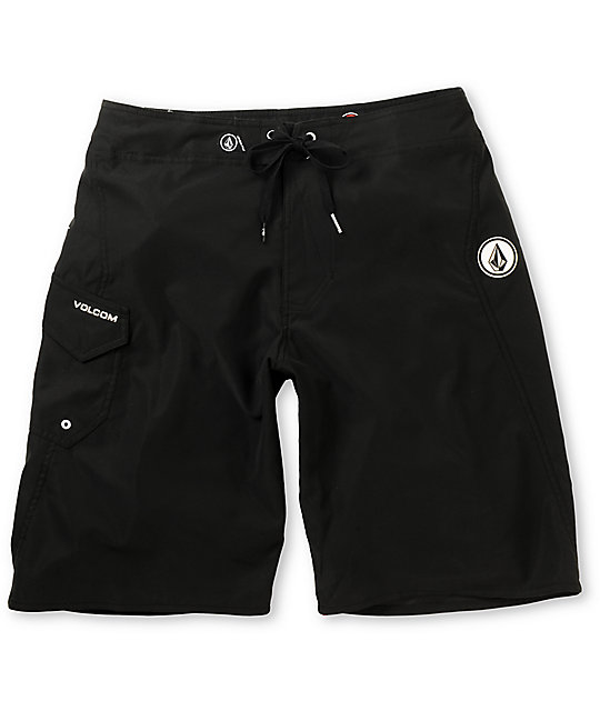 Maguro Solid Black 22 Board Shorts Zumiez
