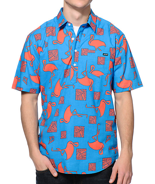 volcom button up short sleeve