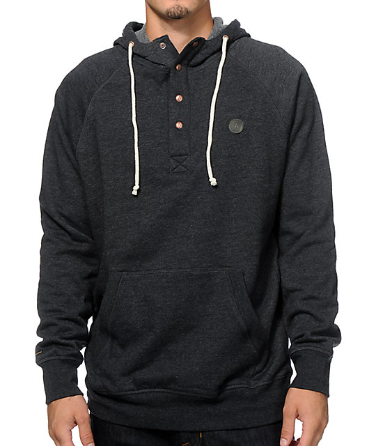 Pulli Henley Hoodie Zumiez