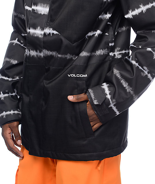 Retrospec Black Tie Dye 8K Snowboard Jacket Zumiez