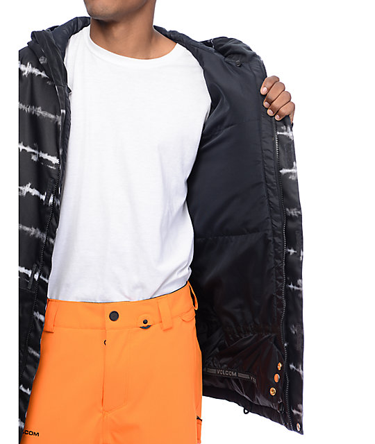 black tie dye jacket