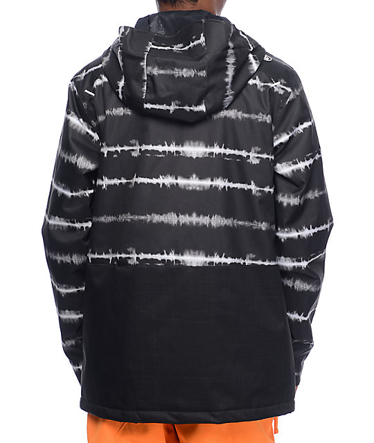 Retrospec Black Tie Dye 8K Snowboard Jacket Zumiez