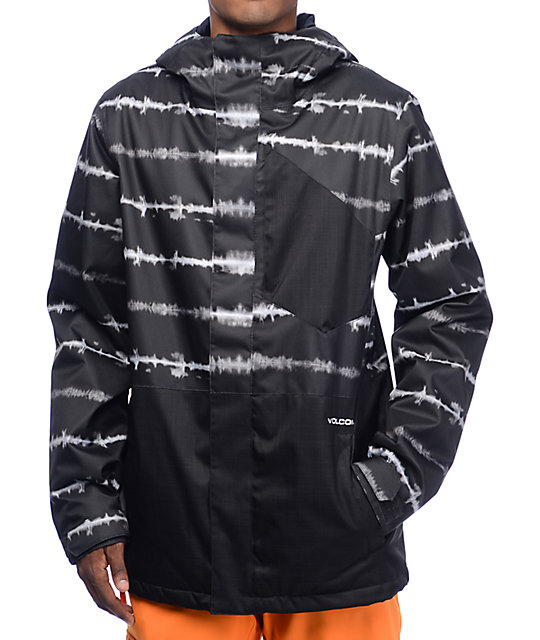 Retrospec Black Tie Dye 8K Snowboard Jacket Zumiez