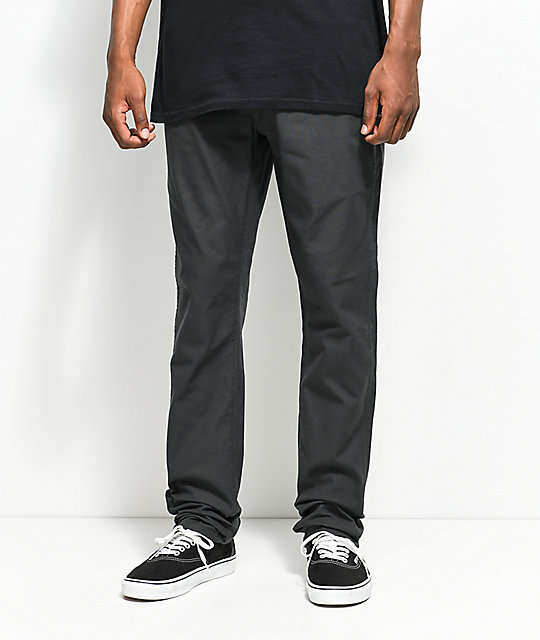 charcoal chinos