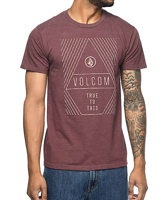 burgundy t shirt mens uk