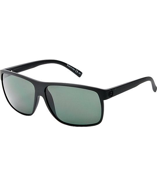 Von Zipper Sidepipe Black Satin Sunglasses