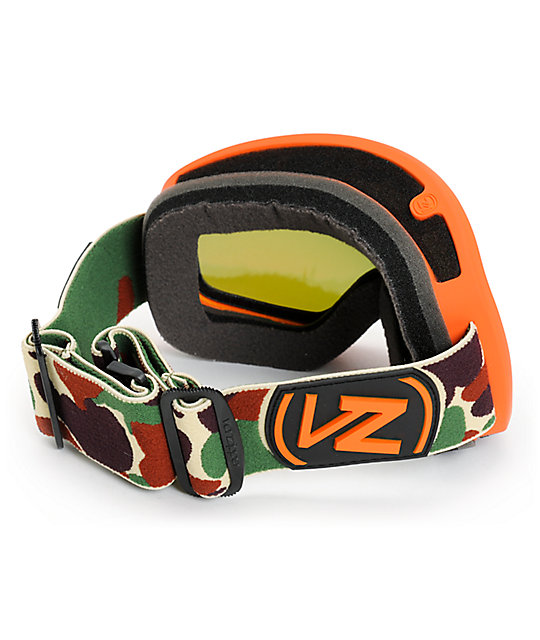 Von Zipper Skylab Orange & Kamo Snowboard Goggle Zumiez