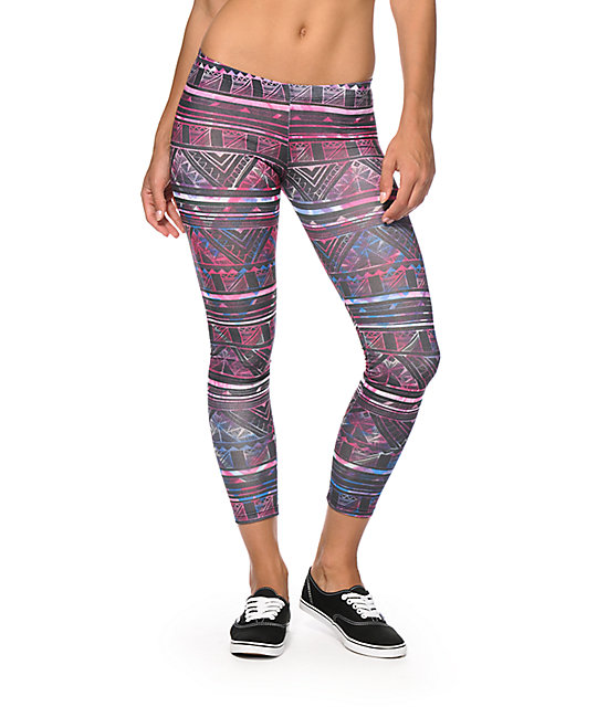 Kaleidoscope Tribal Leggings Zumiez