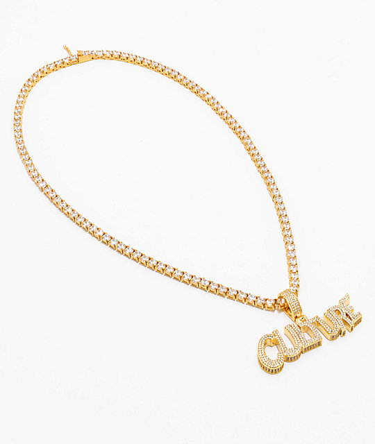 YRN x The Gold Gods Limited Edition Culture Gold Chain Necklace Zumiez