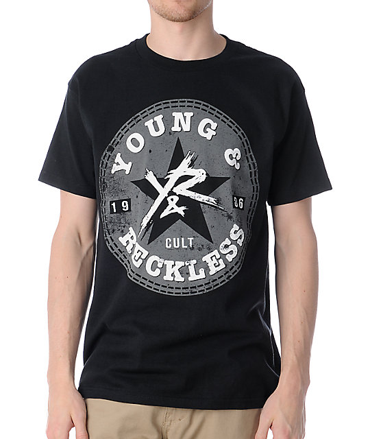 Young And Reckless All Star Black T Shirt Zumiez