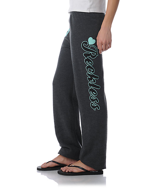 turquoise sweatpants