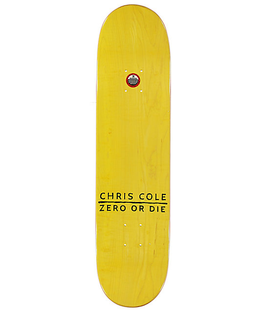 Zero Cole Hybrid Moments 7.75" Skateboard Deck Zumiez