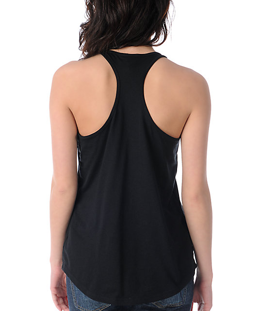 Zine Black Tank Top Zumiez