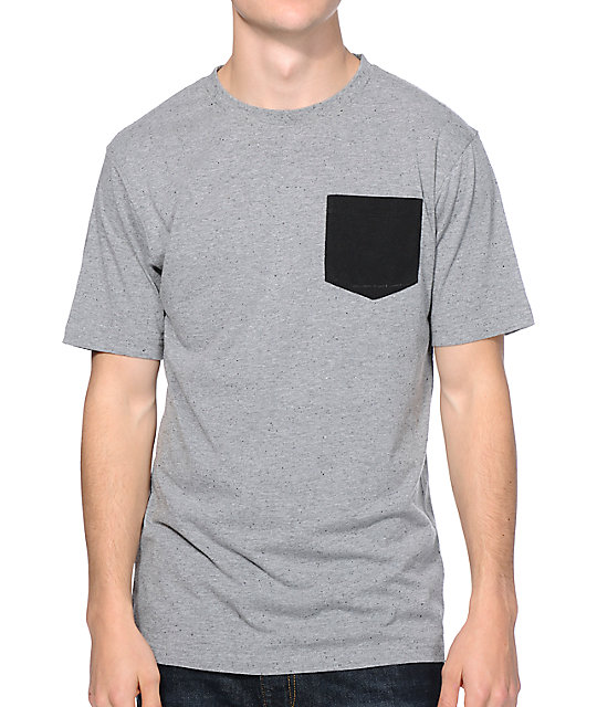 grey pocket tshirt