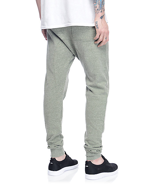 mens olive jogger pants