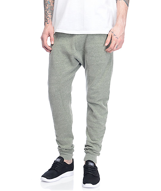 mens olive jogger pants