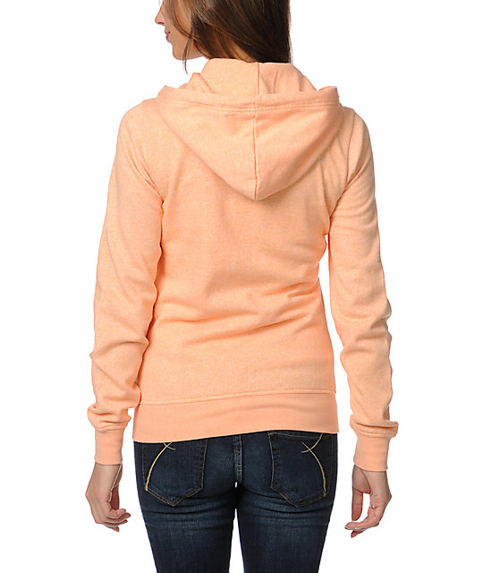 peach hoodie women's