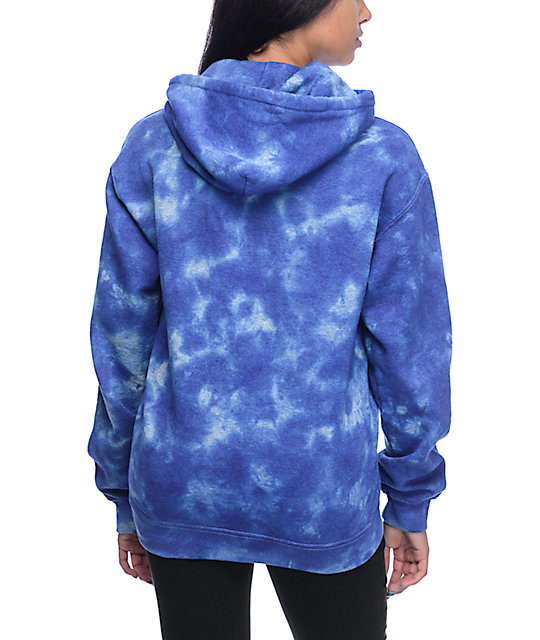 5sos blue tie dye hoodie