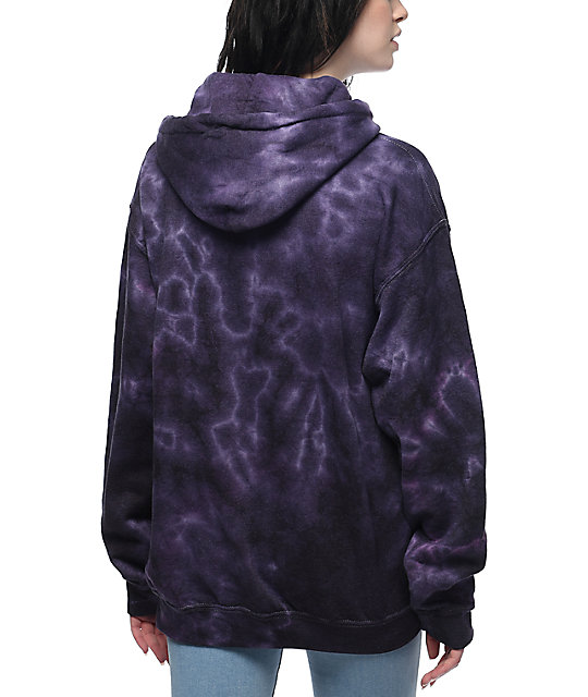 purple tie dye sweatsuit