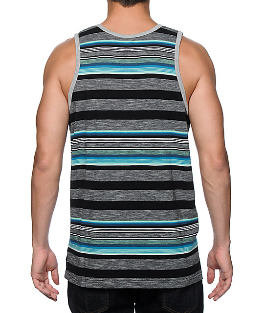 Zine Wiley Stripe Tank Top Zumiez