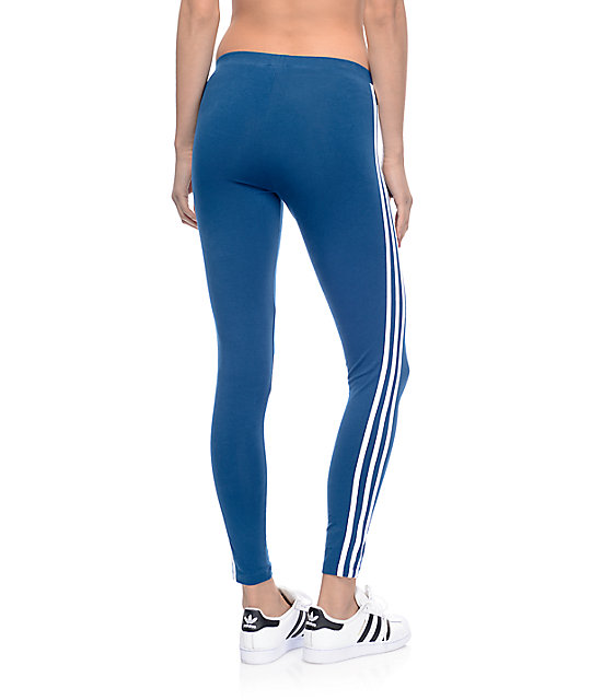 adidas leggings royal blue