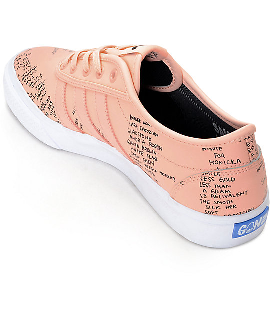 adidas AdiEase Gonz Pink Shoes Zumiez