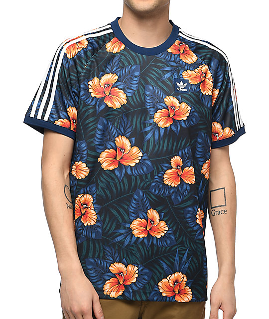 adidas flower shirt