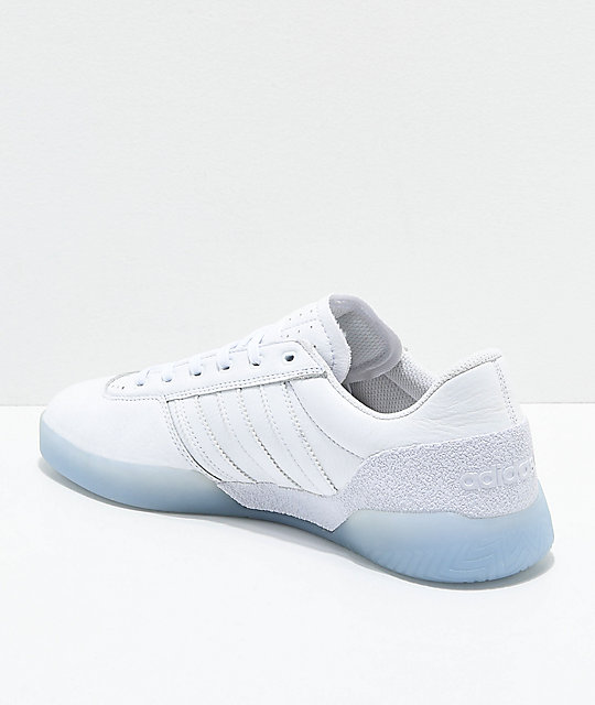 adidas City Cup White & White Ice Shoes | Zumiez