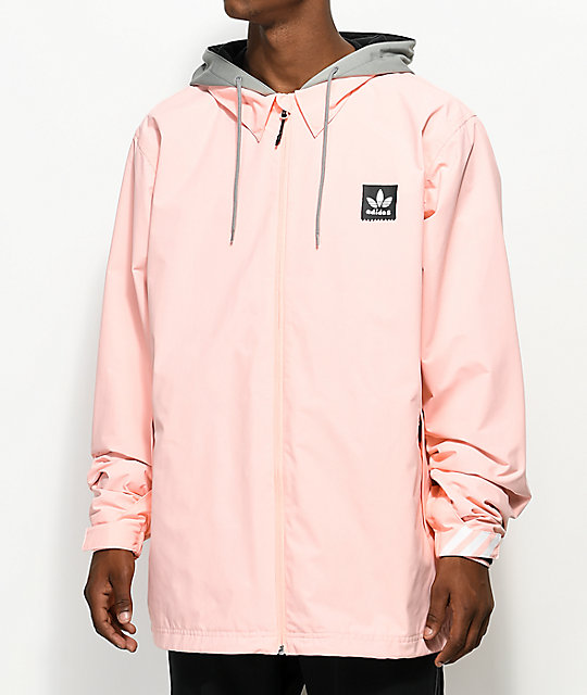adidas pink snowboard jacket