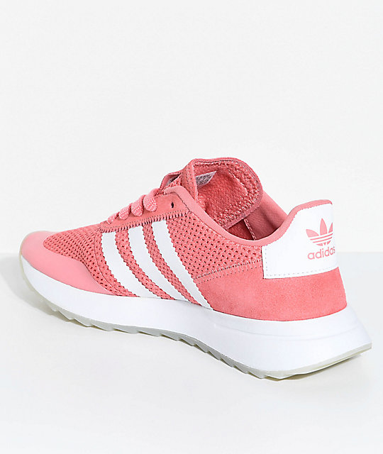 Adidas Flashback Tactile Rose And White Shoes Zumiez 0033