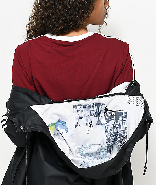 adidas Info Poster Rain Jacket Zumiez